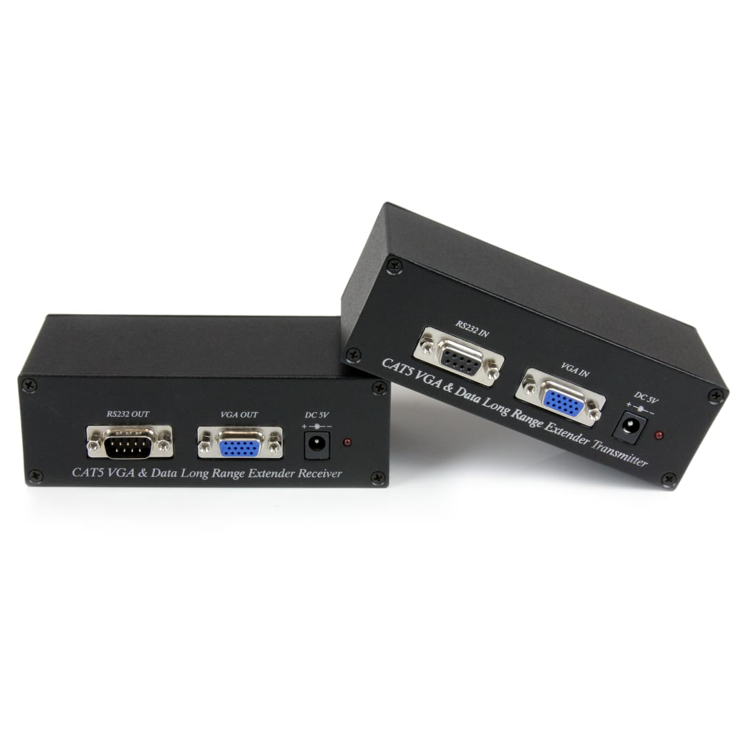 VGA &amp; RS-232 Cat 5 Extender