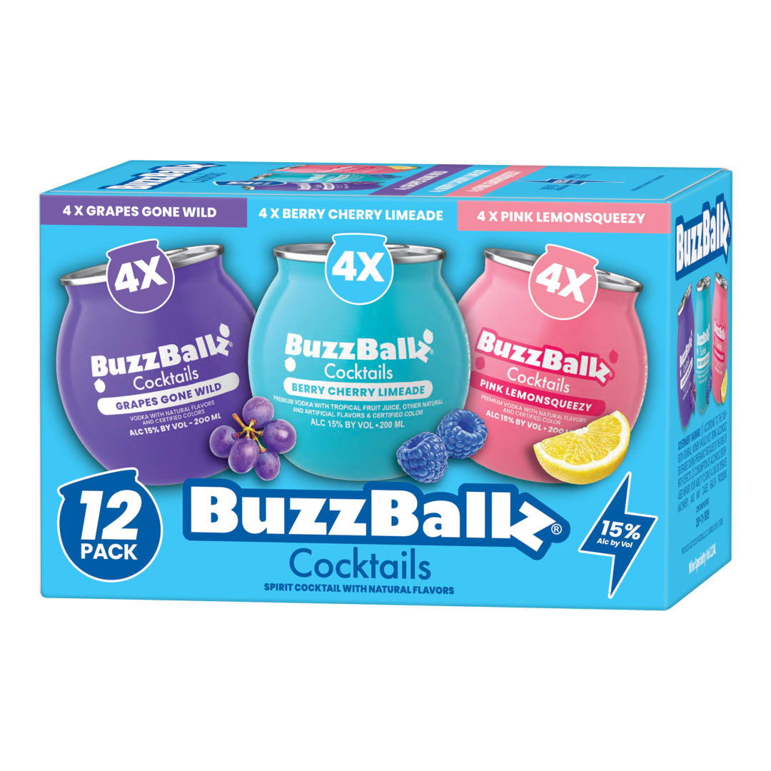 BuzzBallz Mixed Cocktails 200ml 30 Proof