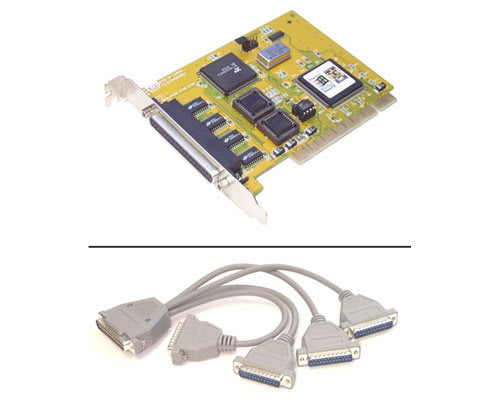 *D*4 Port 16650 PCI Serial Card