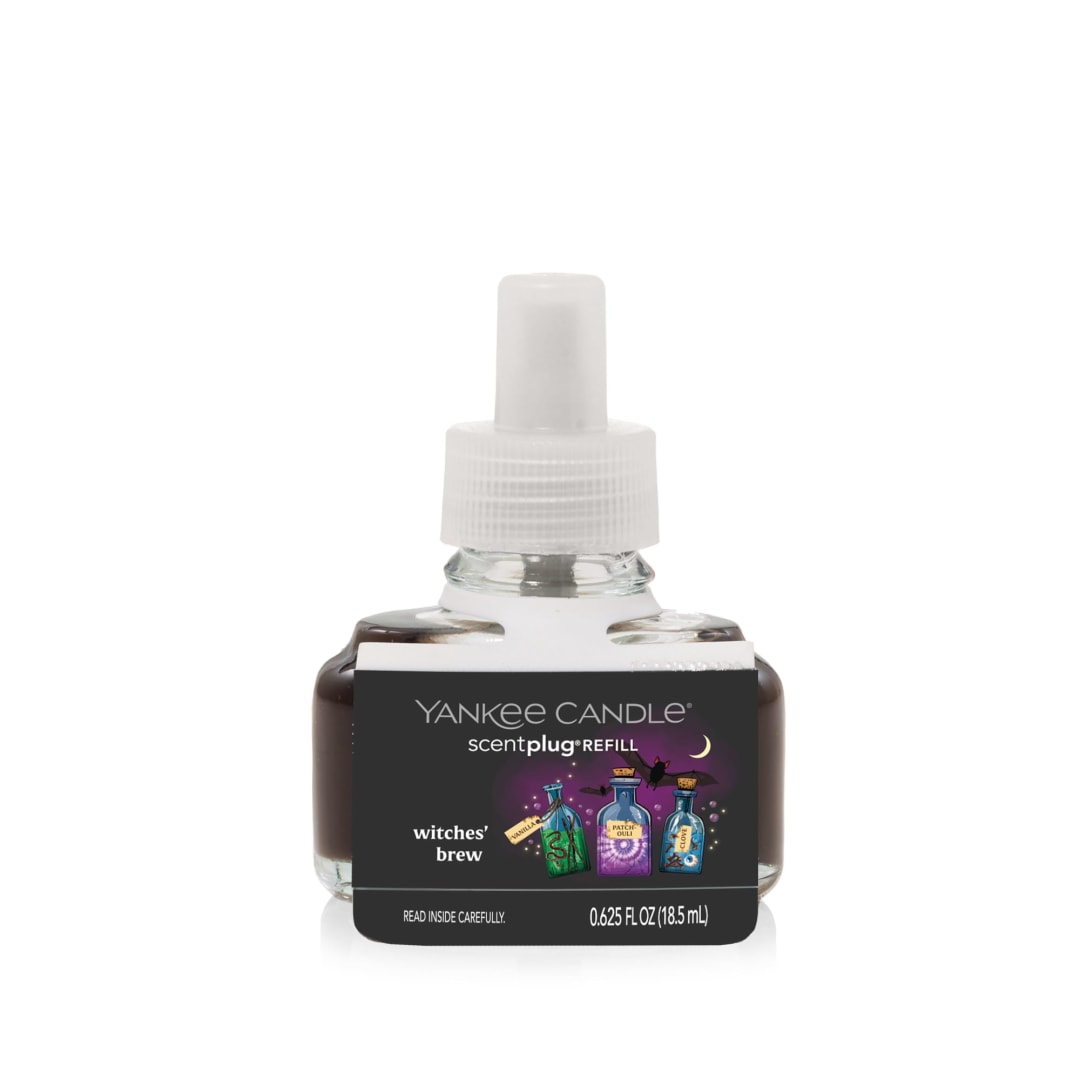 Yankee Candle Witches' Brew®, 0.625 fl oz ScentPlug® Refill with up to 30 Days of Fragrance