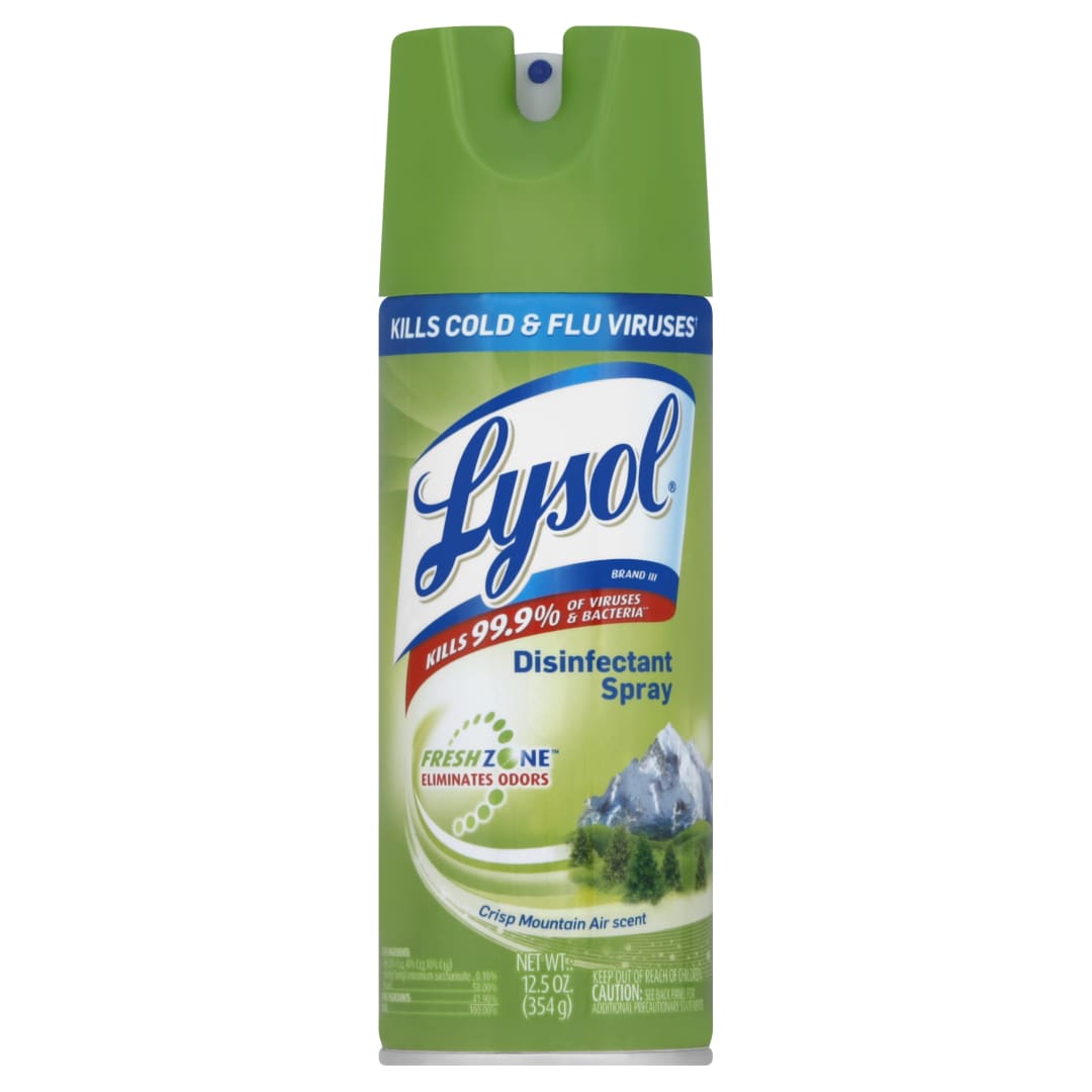 LYSOL® Disinfectant Spray - Crisp Mountain Air 12/12.5 oz.
