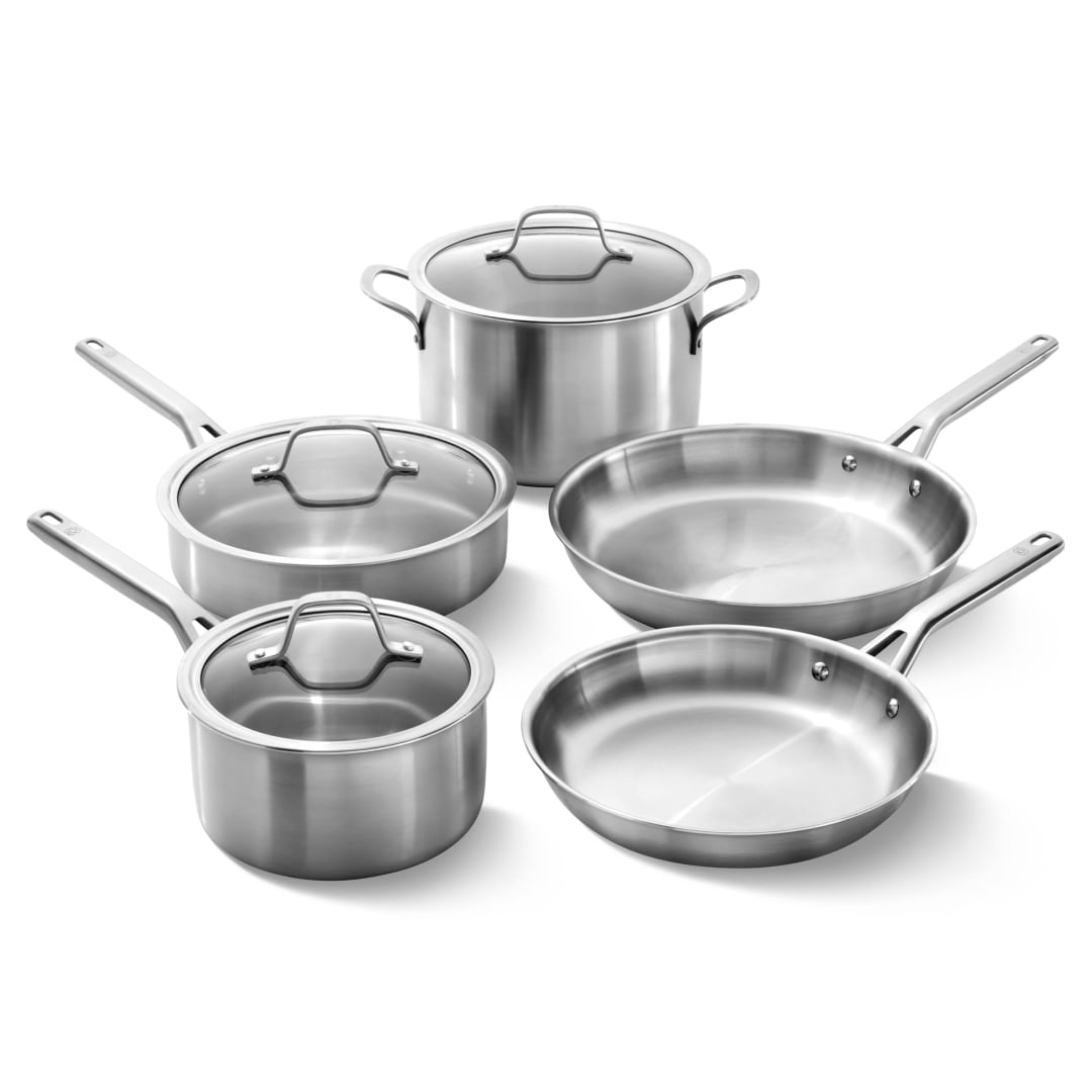 Calphalon Stainless Steel 8-Piece Cookware Set
