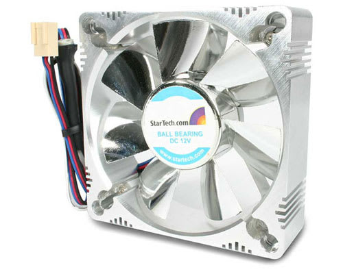 Adjustable Speed 80x25mm PC Case Fan