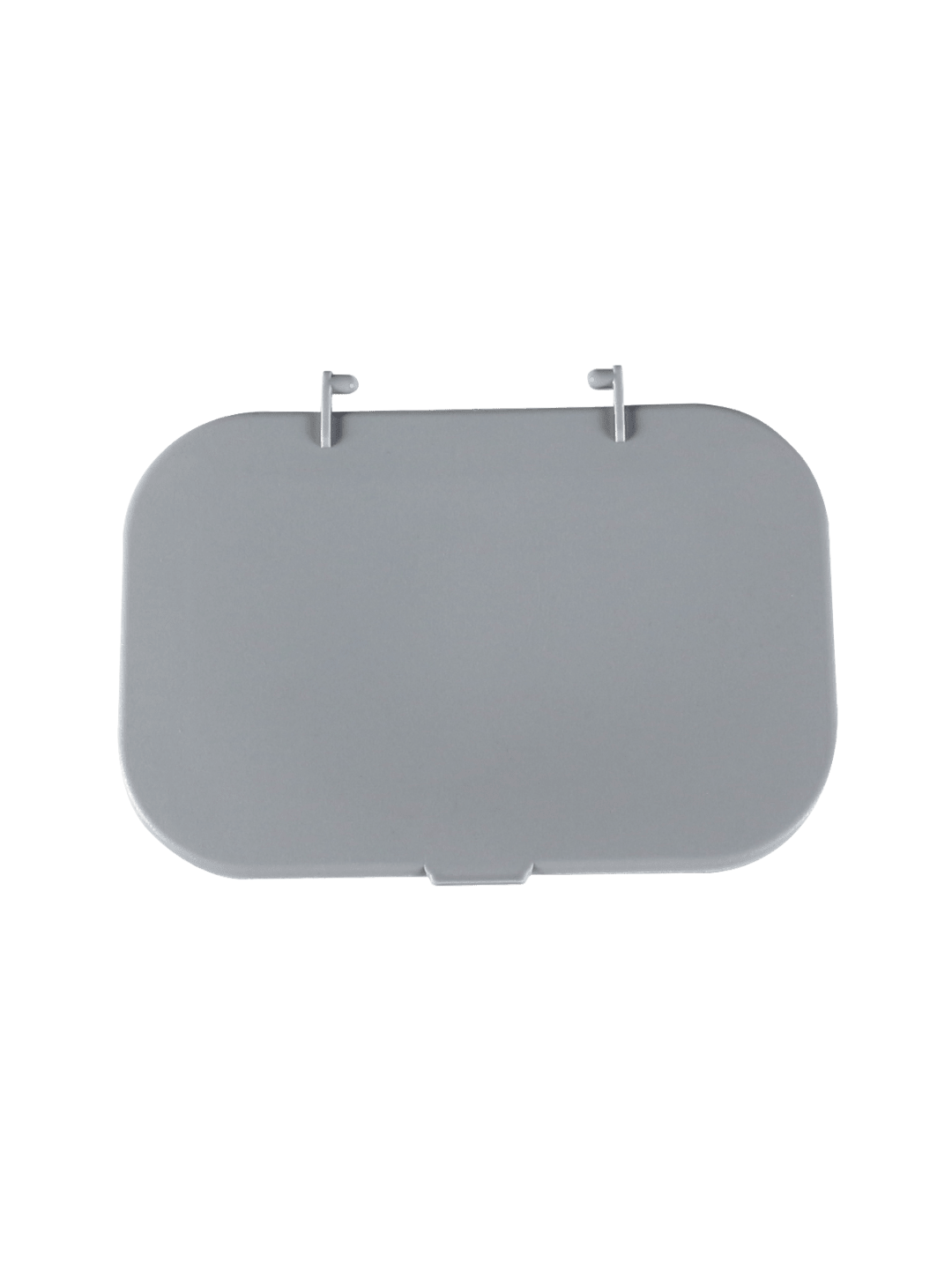  HANGING WASTE BASKET - Lid - Solid Lift - Executive Grey