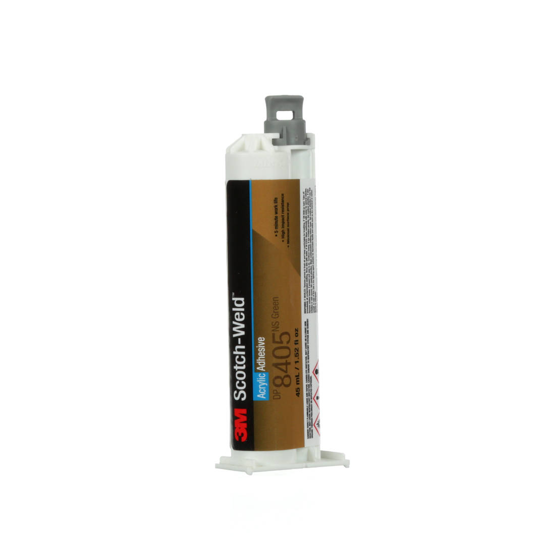 Adesivo Estrutural Acrílico 3M™ Scotch-Weld™ DP8405NS, Tubo de 45 mL