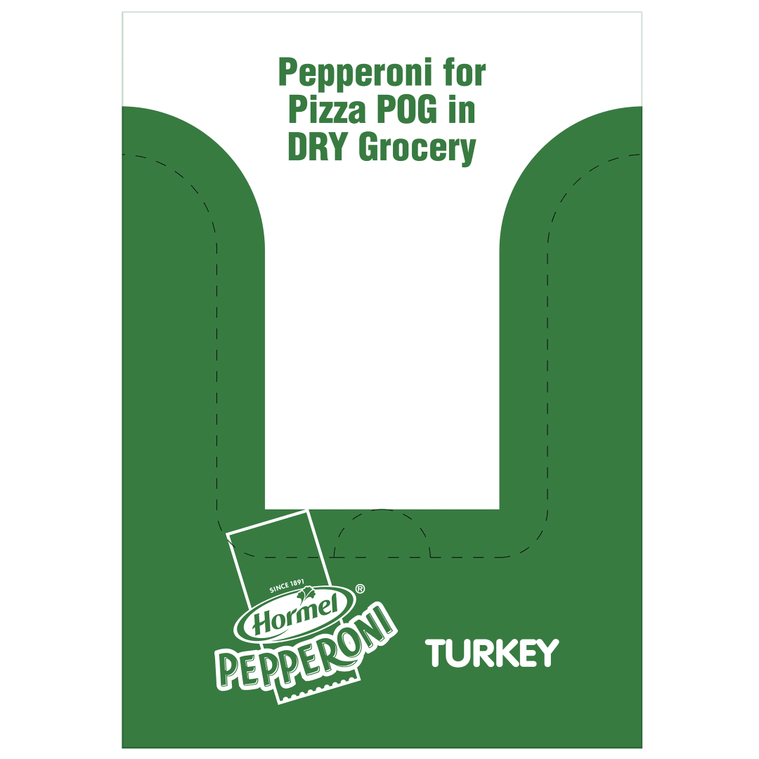 HORMEL Turkey Pepperoni Center Store