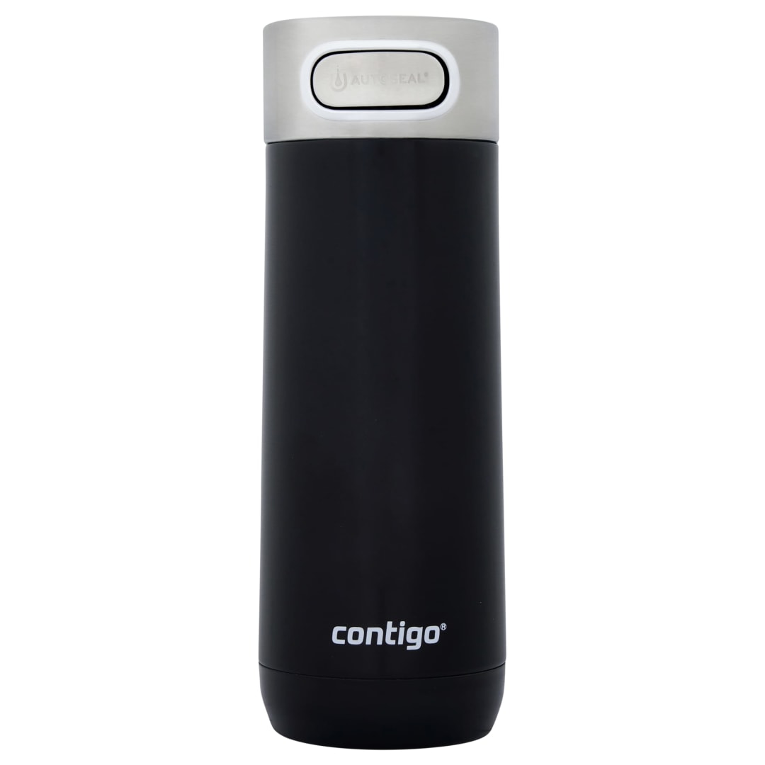 Contigo® Luxe AUTOSEAL® Travel Mug, Stainless Steel Thermal Mug, Licorice, 470ml.