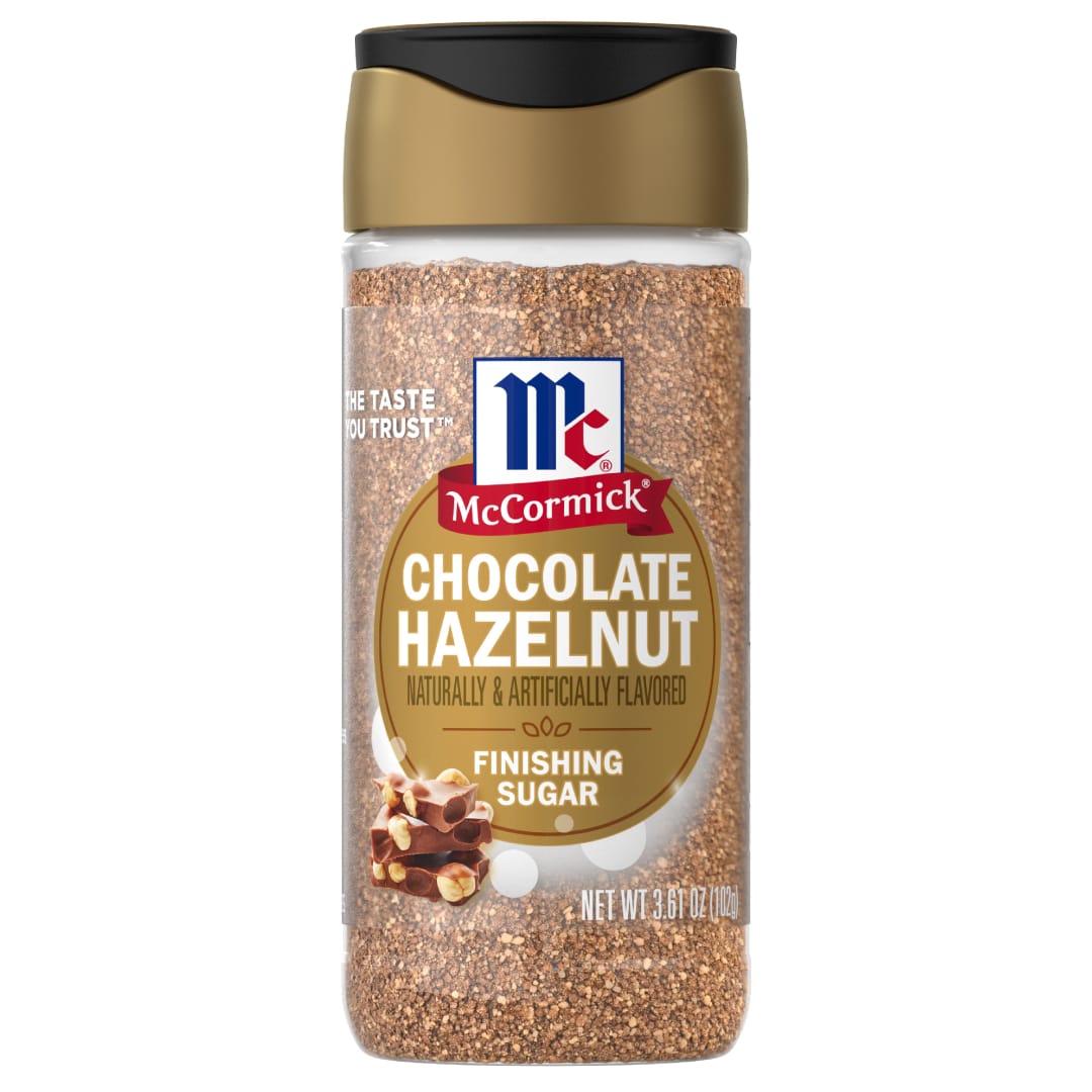 McCormick® Chocolate Hazelnut Finishing Sugar, 3.61 oz