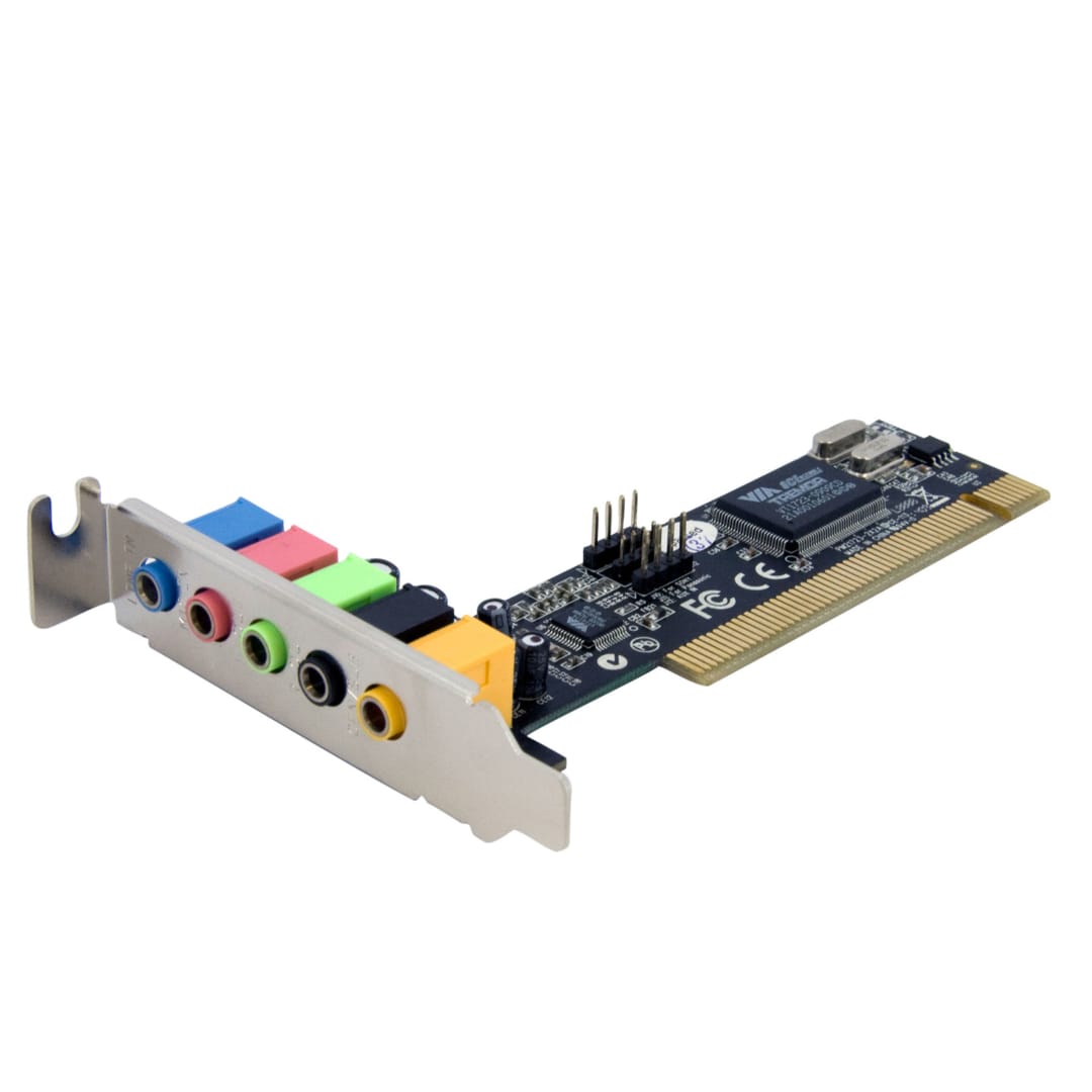 5.1 Channel PCI Low Profile Sound Card