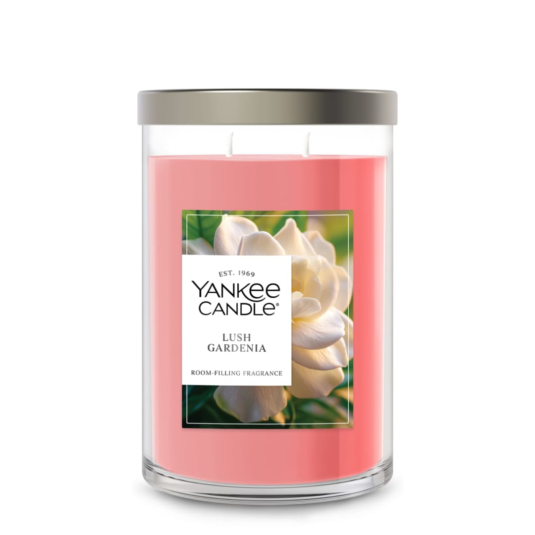 Yankee Candle Lush Gardenia Large Tumbler Candle