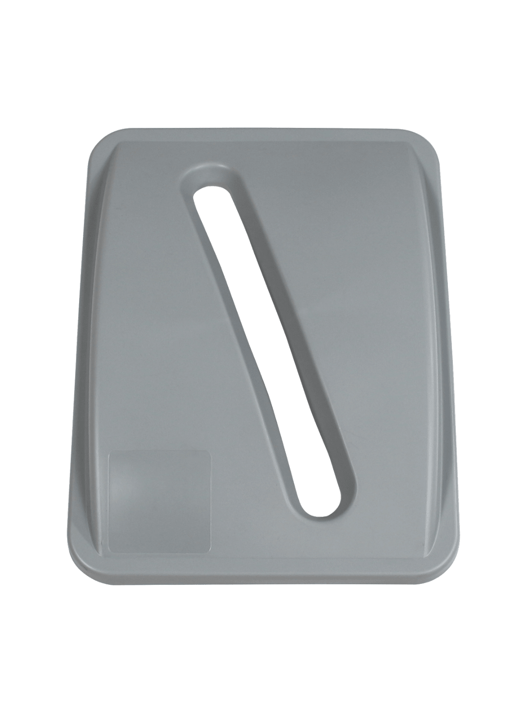  WASTE WATCHER - Single - Lid - Xl - Slot - Executive Grey