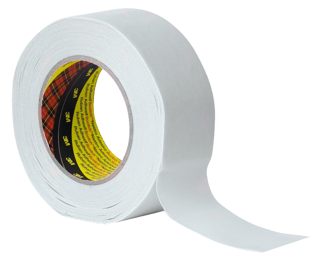 3M™ Teppichklebeband 9252, Weiß, 50 mm x 25 m, 0.25 mm