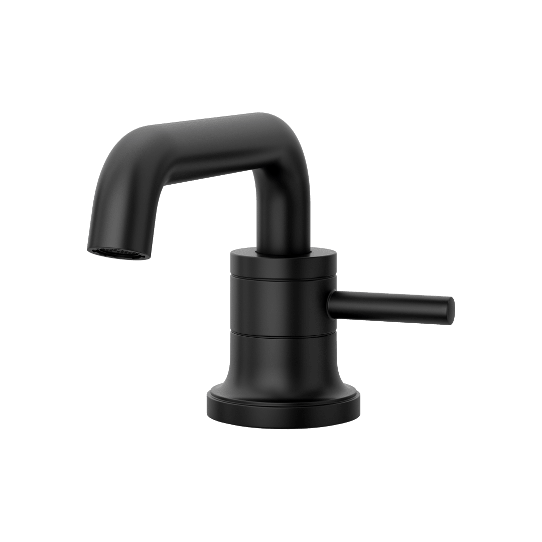 Tenet Single Control 4" Centerset Bathroom Faucet in Matte Black