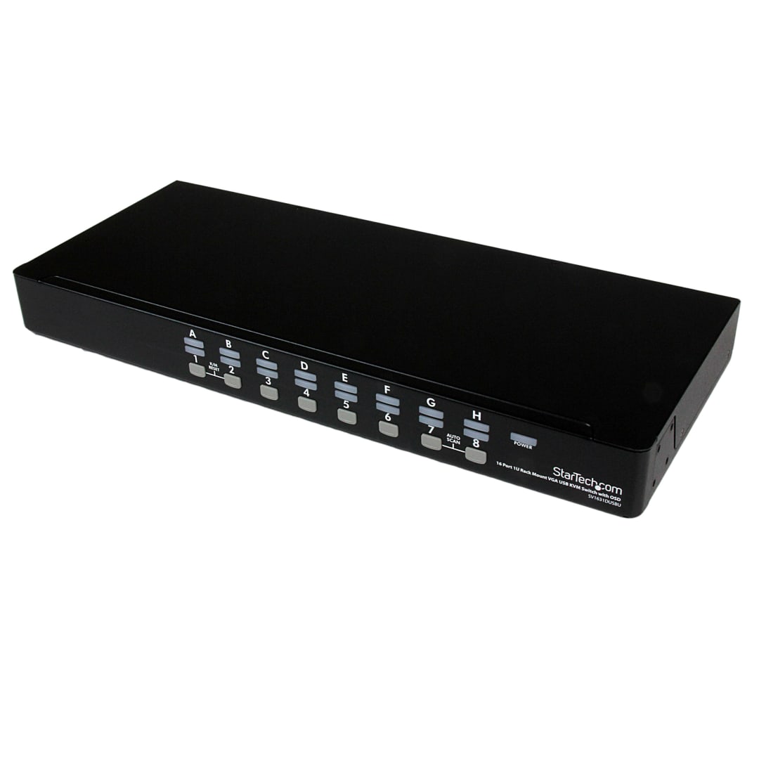 16 port USB KVM Switch with OSD
