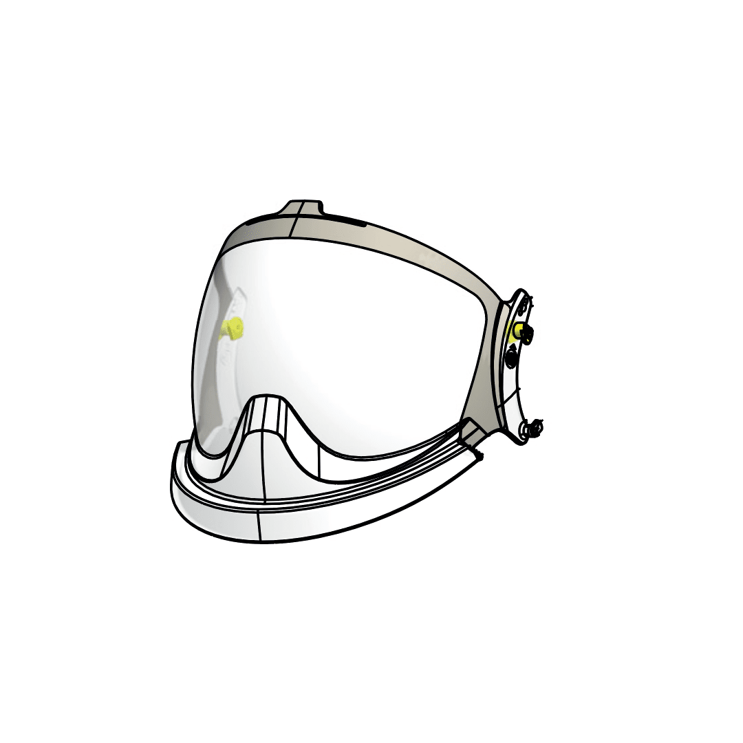 MSA Cairns® XF1 Fire Helmet Replacement Parts