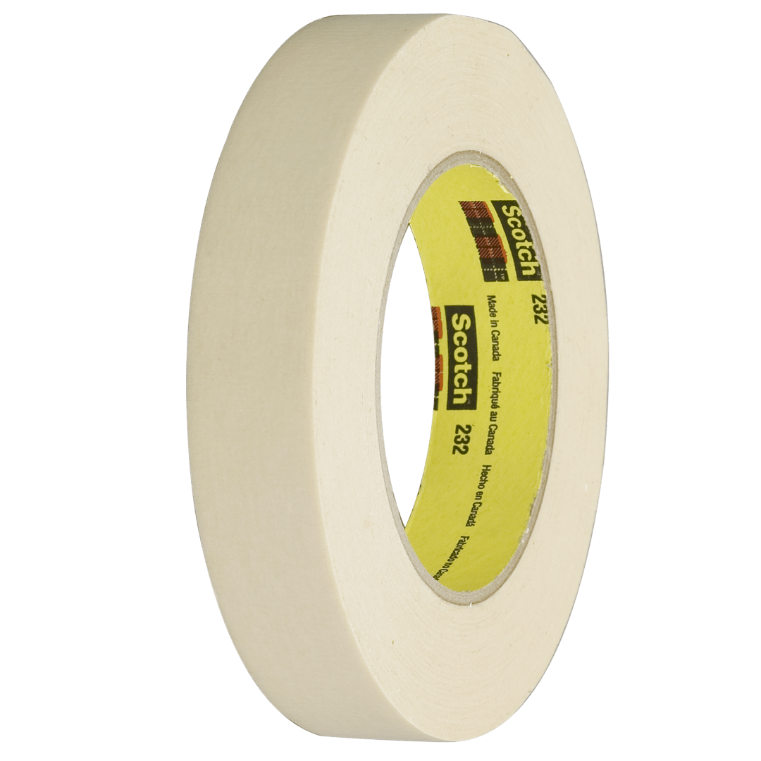 3M™ Yüksek Performanslı Maskeleme Bandı 232, Bej, 1490 mm x 55 m