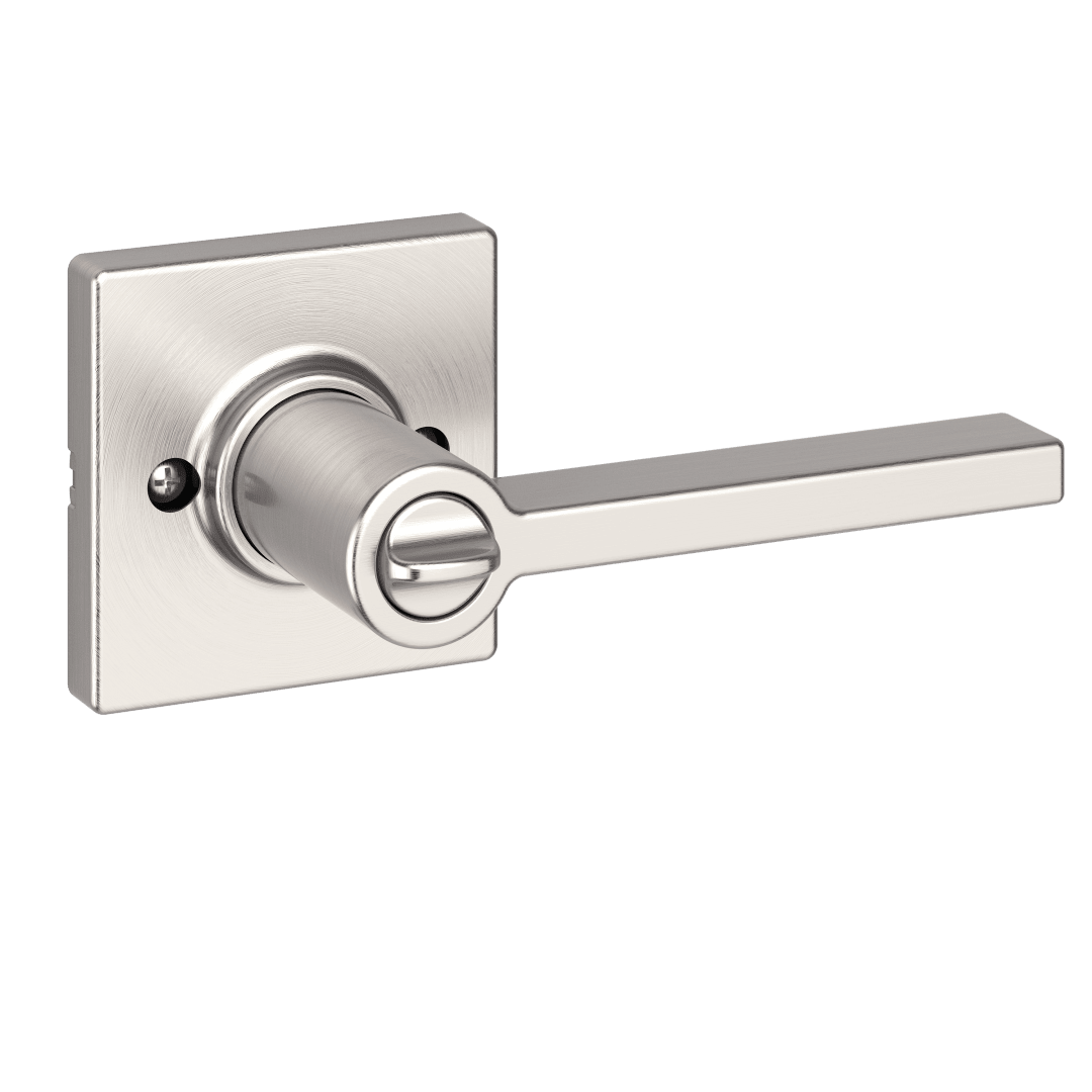 Casey Square Keyed Entry Lever featuring SmartKey Security™ in