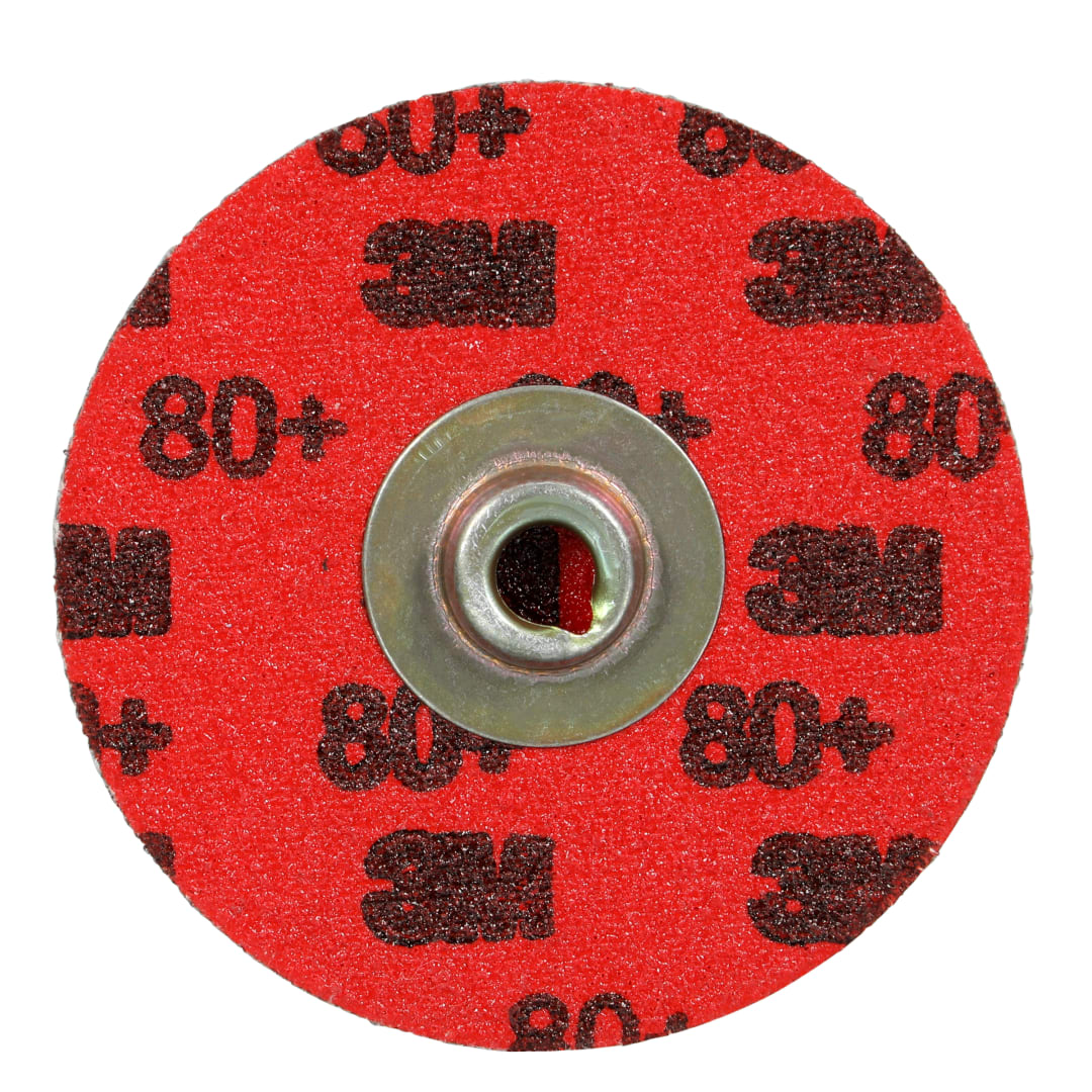 3M™ Roloc™ Dayanıklı Kenar Diski 767F, 80+ YF ağırlıklı, TSM, Bordo, 50,8 mm, Kalıp RS200PM, 50/karton, 200 adet/kutu