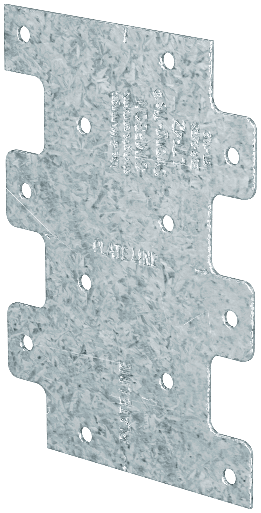 Simpson Strong-Tie LTP4Z LTP 3 in. x 4-1/4 in. ZMAX® Galvanized Lateral Tie Plate (Pack of 19200)