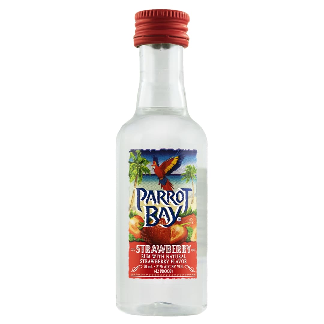 Parrot Bay Strawberry Rum 50ml 42 Proof