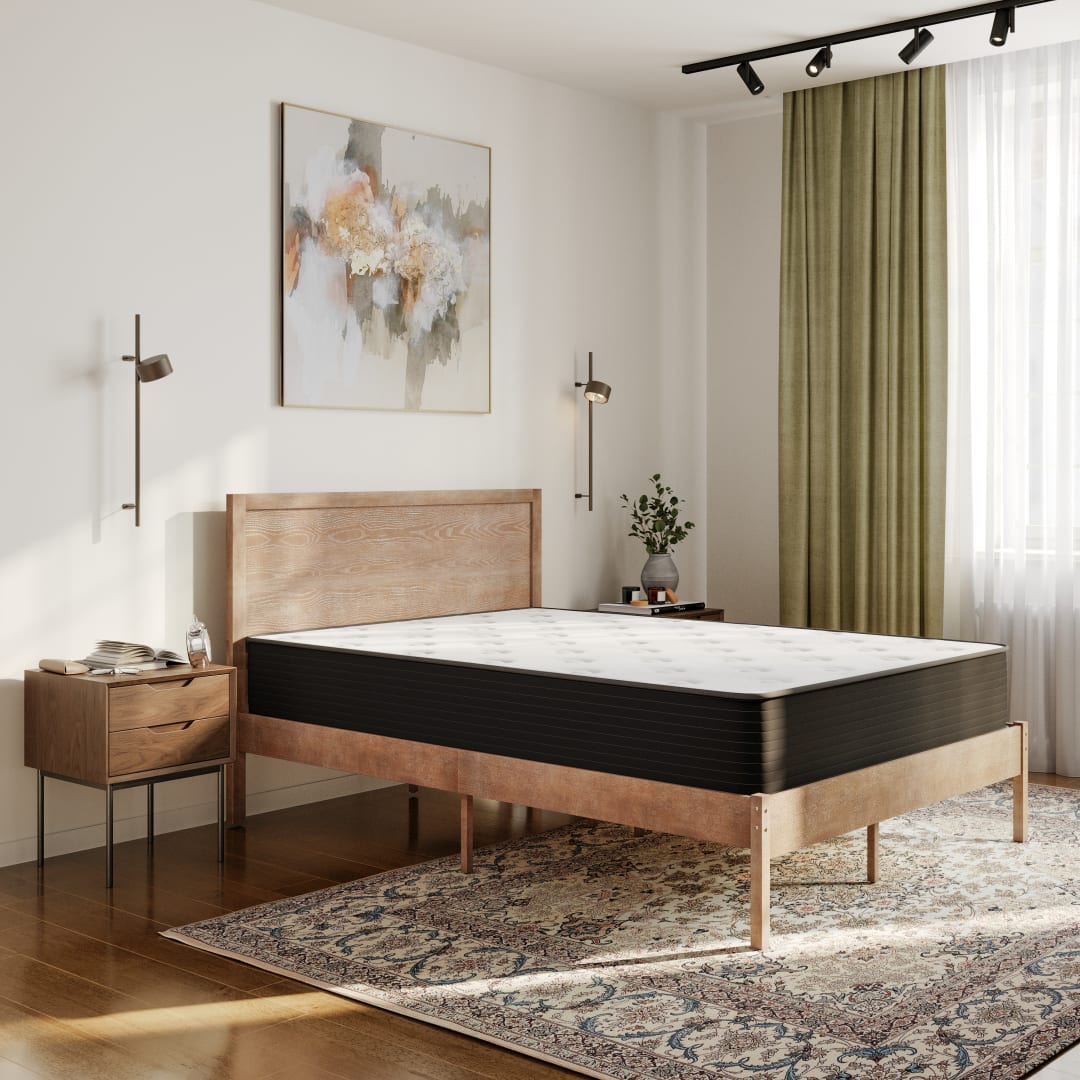 Dream Cooling Gel 10 Inch CertiPUR-US Certified Foam and Pocket Spring Hybrid Mattress, Queen Mattress in a Box