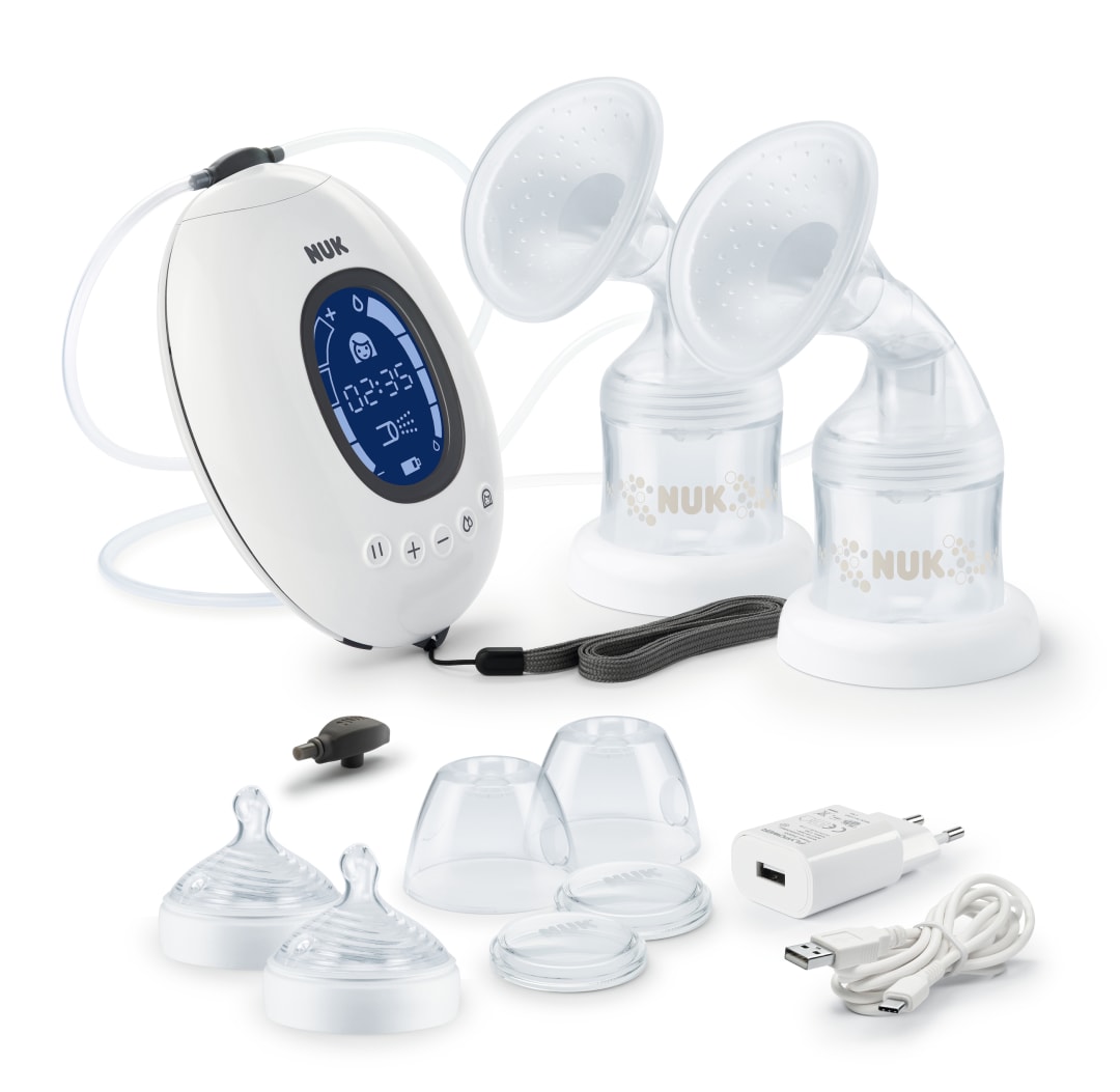 NUK DOUBLE E-TABLE BREASTPUMP NS ANZ