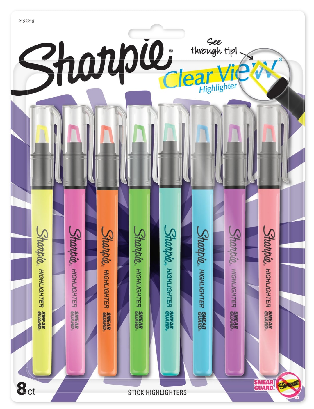 SHRP HLTR CLRVW STK ASST 8CT CD