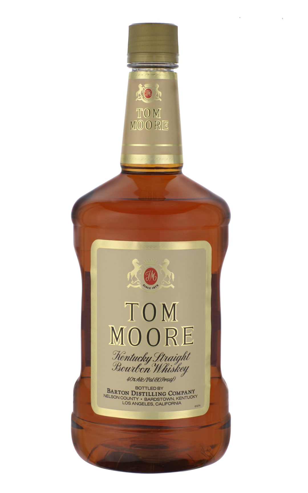 Tom Moore Kentucky Straight Bourbon Whiskey 1.75l 80 Proof