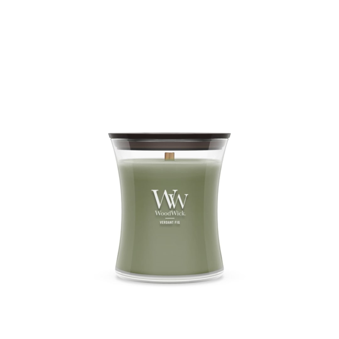 WoodWick Verdant Fig Medium Hourglass Candle