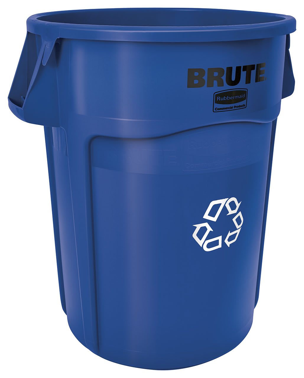 Vented BRUTE Recycling 44 Gal Blue