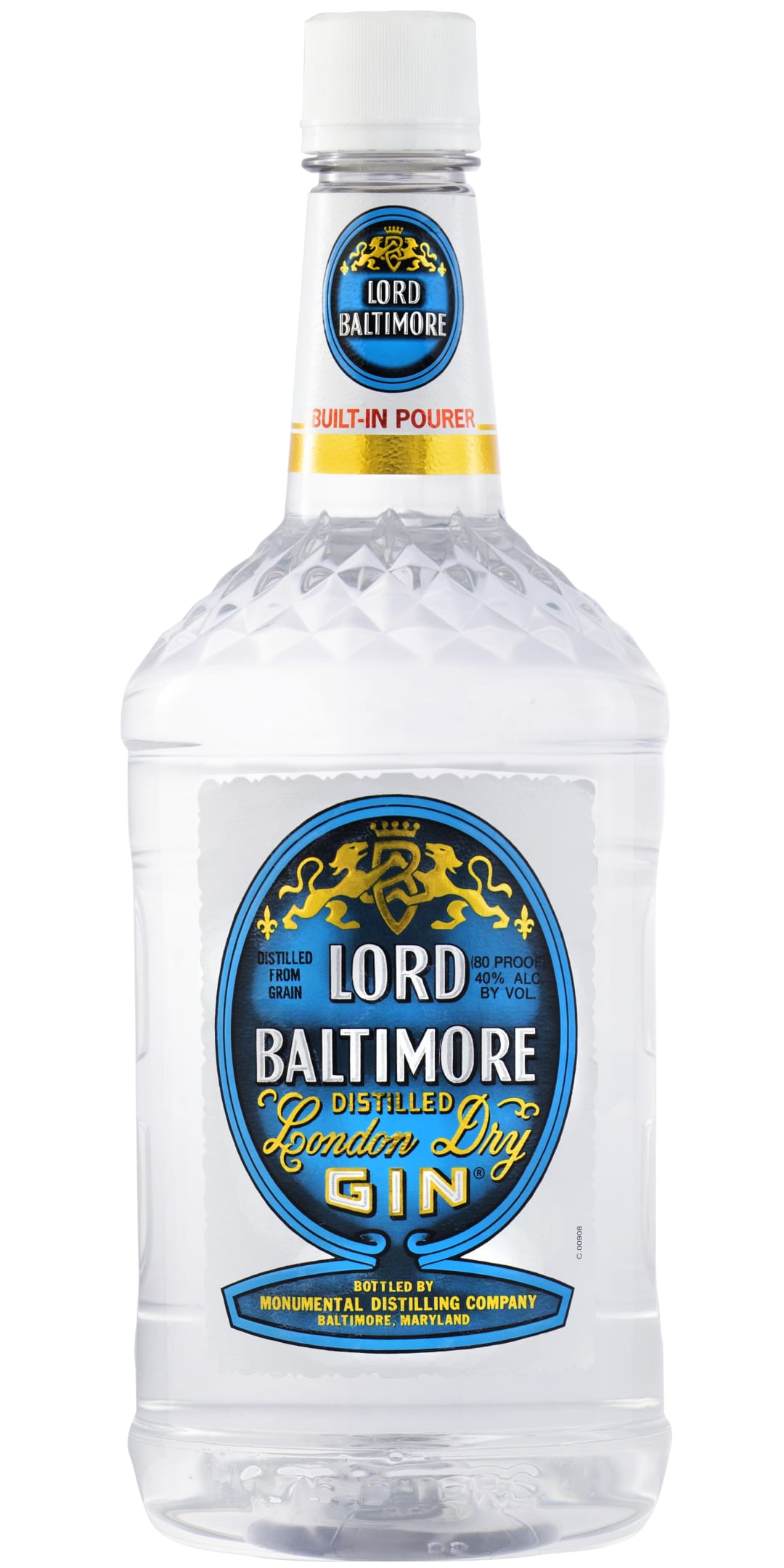 Lord Baltimore London Dry Gin 1.75l 80 Proof