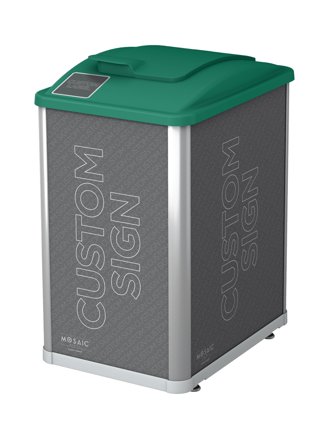 MOSAIC - Single - Kit - Junior - Multi - Solid Lift - Silver-Green
