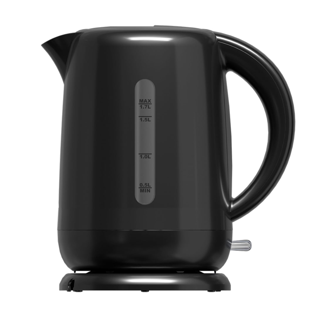 ELEC KETTLE 1.7L BLACK PLASTIC OSTER