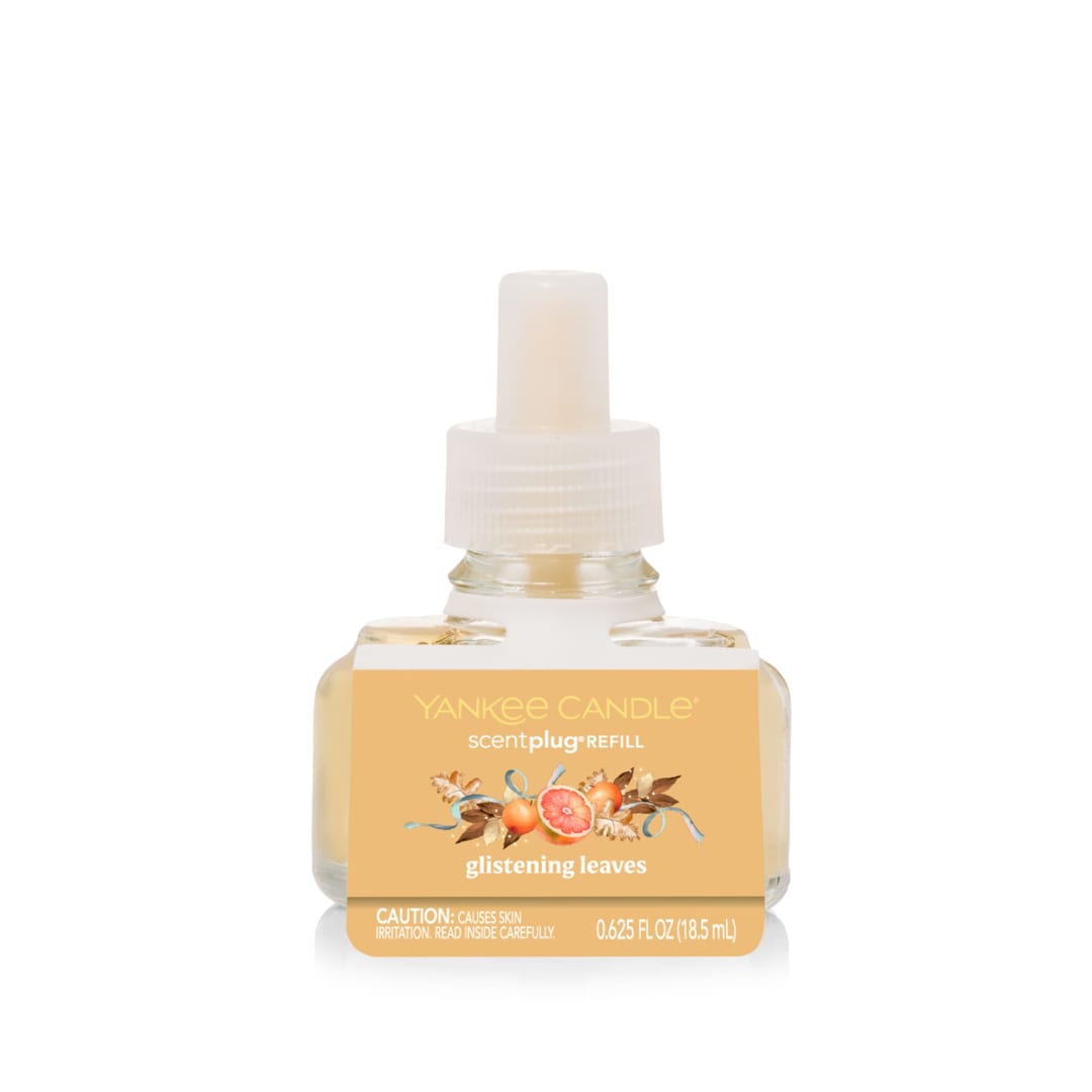 Yankee Candle Glistening Leaves, ScentPlug Refill with up to Up to 30 days of fragrance