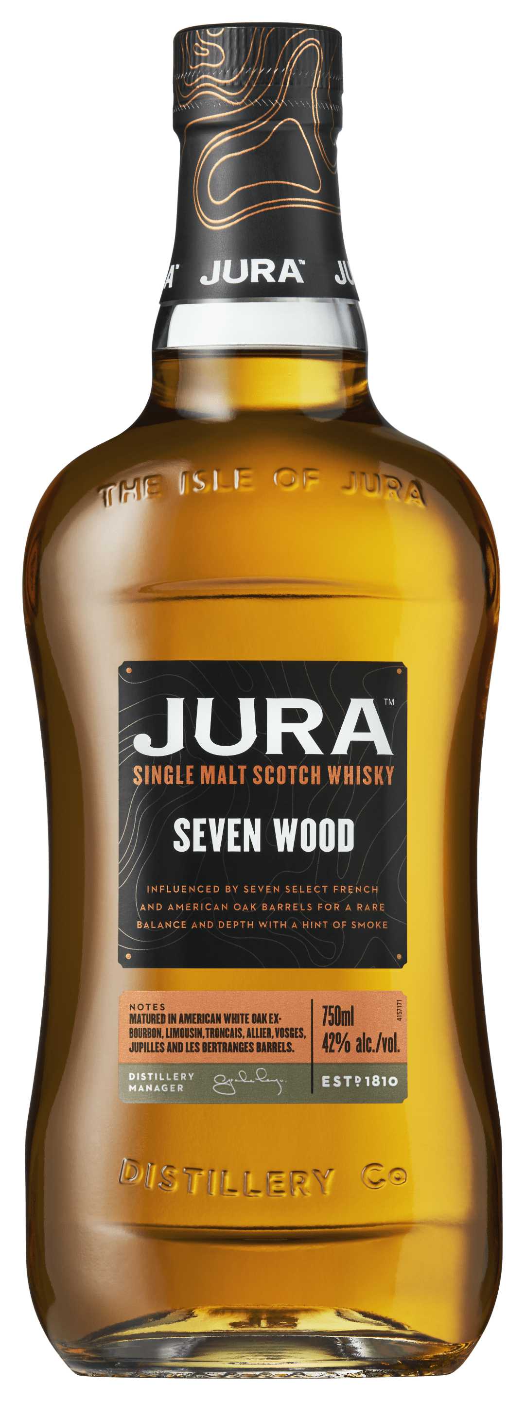 Jura Seven Wood Single Malt Scotch Whisky 750ml