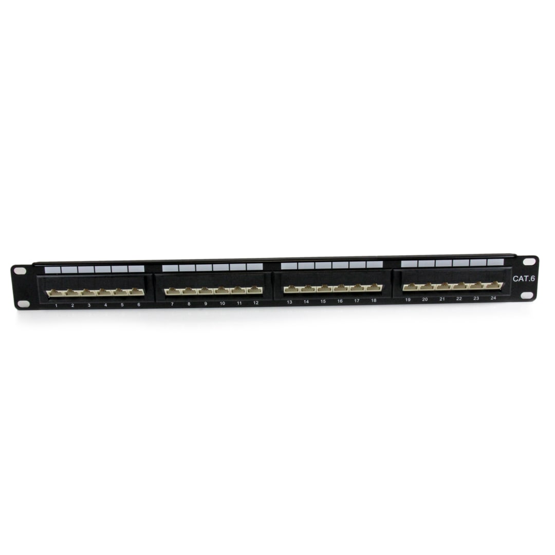 24 Port Category 6 Patch Panel