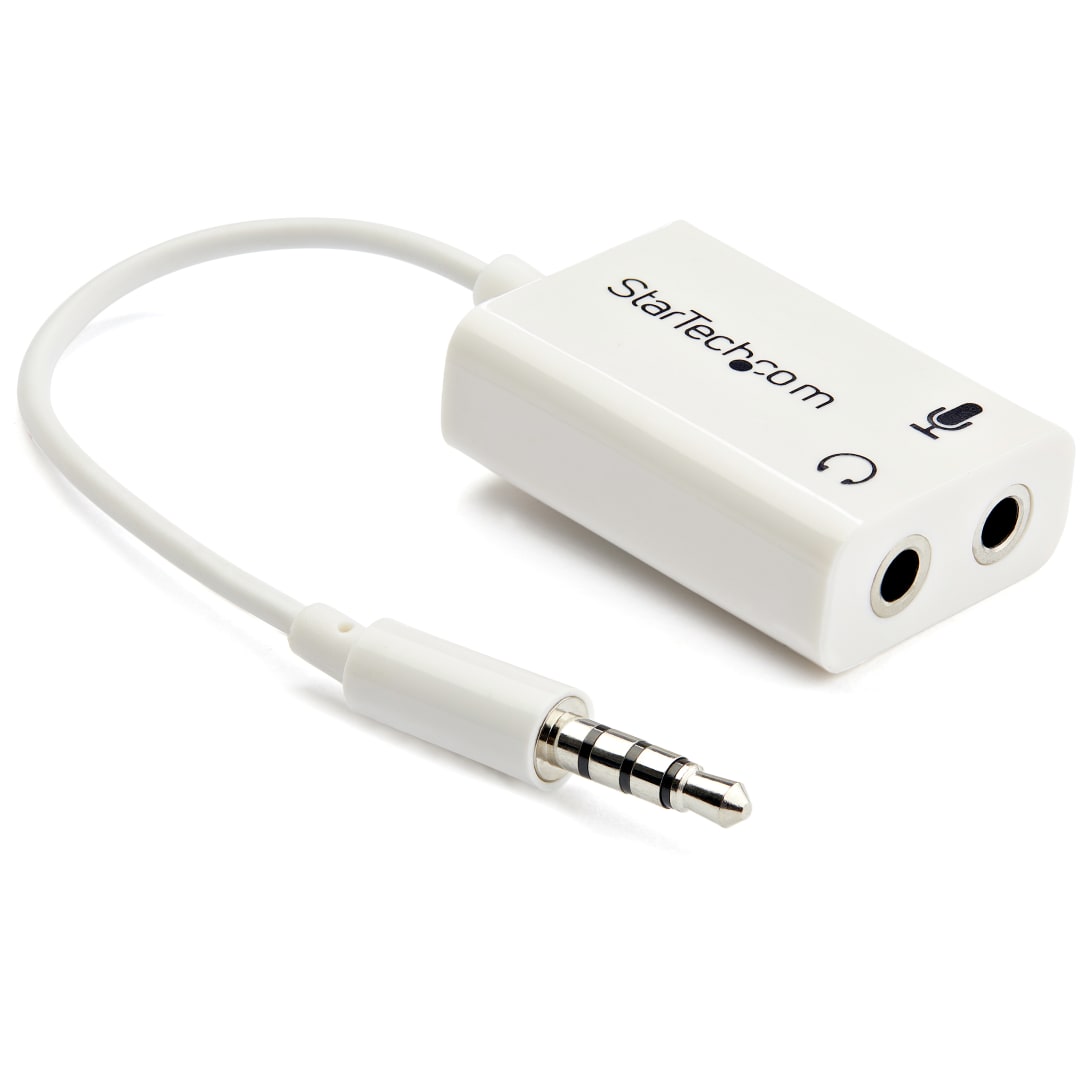 Headphone Microphone Splitter 4 pin 3 5mm Splitter