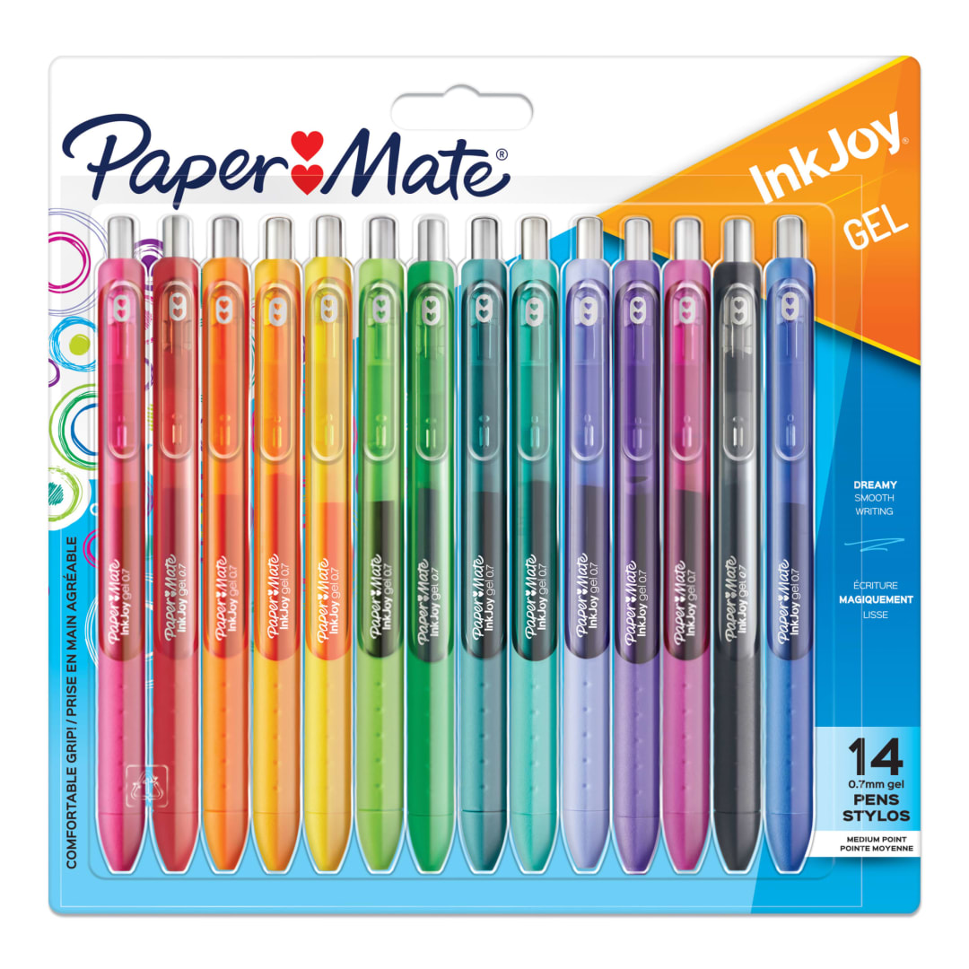 PM INKJOY GEL RT 0.7 ASST BL14 PE