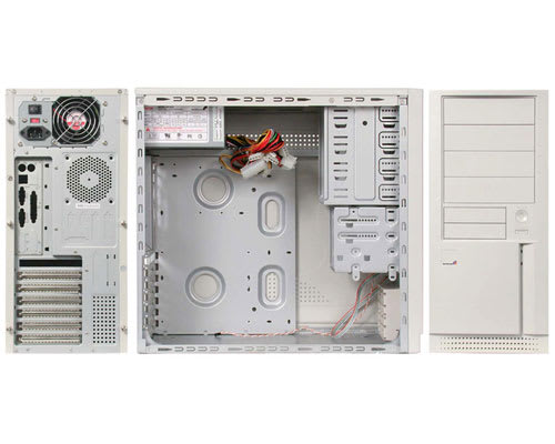 8 Bay Mid-Tower ATX PC Case with 300 Watt P4 Power Supply
