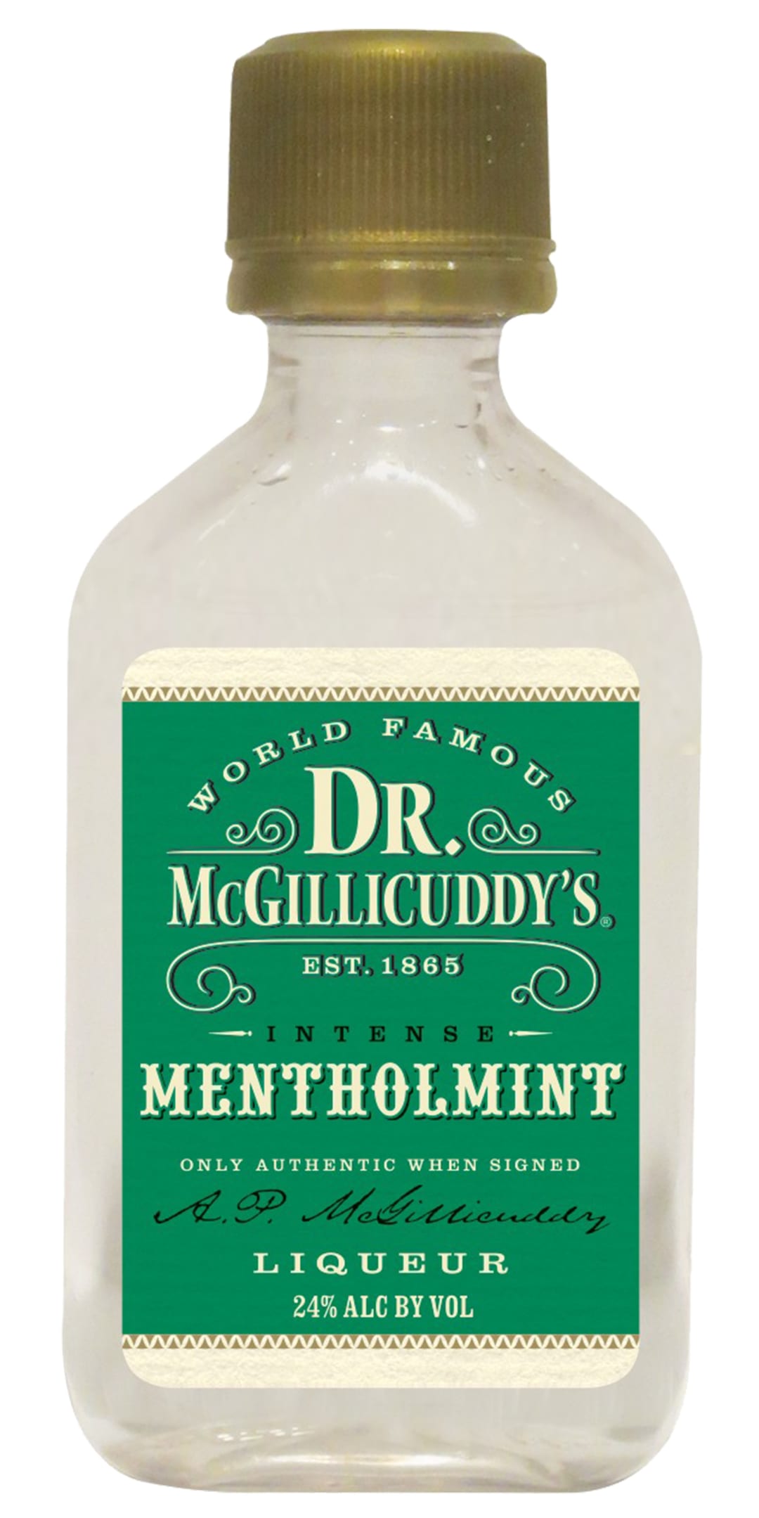 Dr McGillicuddy's Mentholmint Liqueur Football Themed 10 Pack 50ml 48 Proof