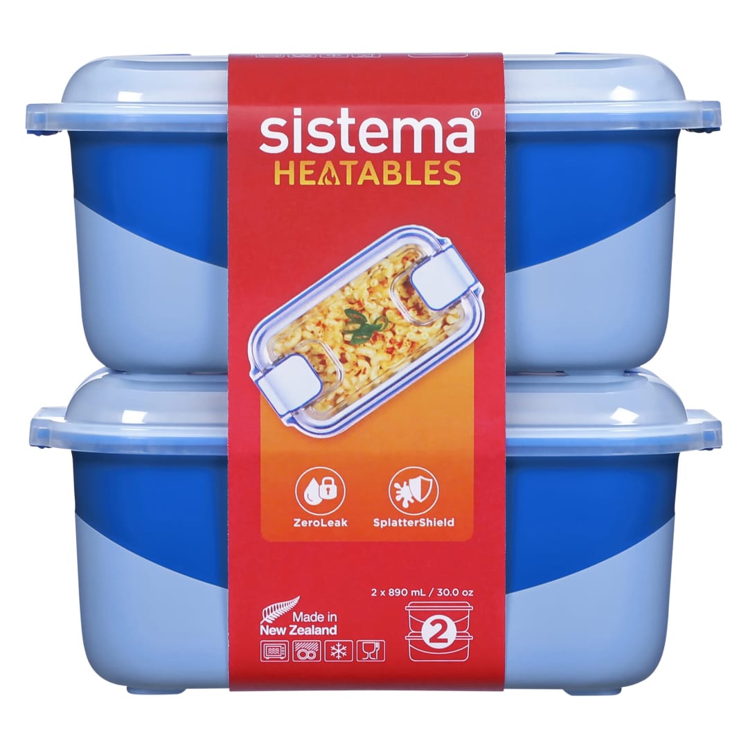 890ML RECTANGLE 2PK HEATABLES