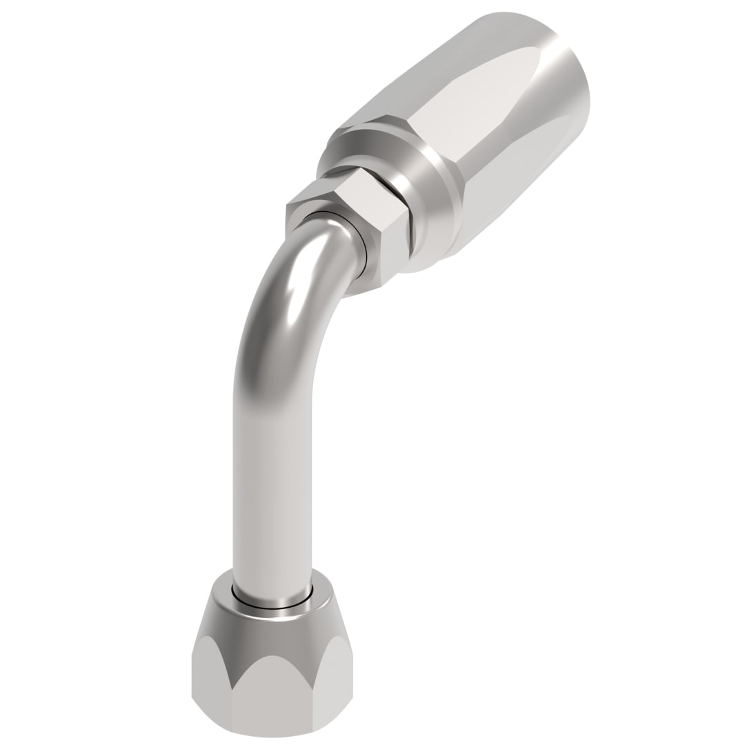 Aeroquip 3/4 Female JIC 90d Lng X 3/4 Hs, R1 Reu Ttc