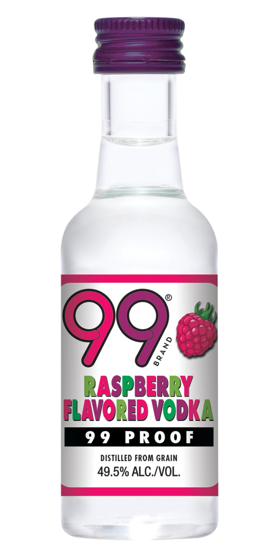 99 Raspberry Vodka 50ml 99 Proof