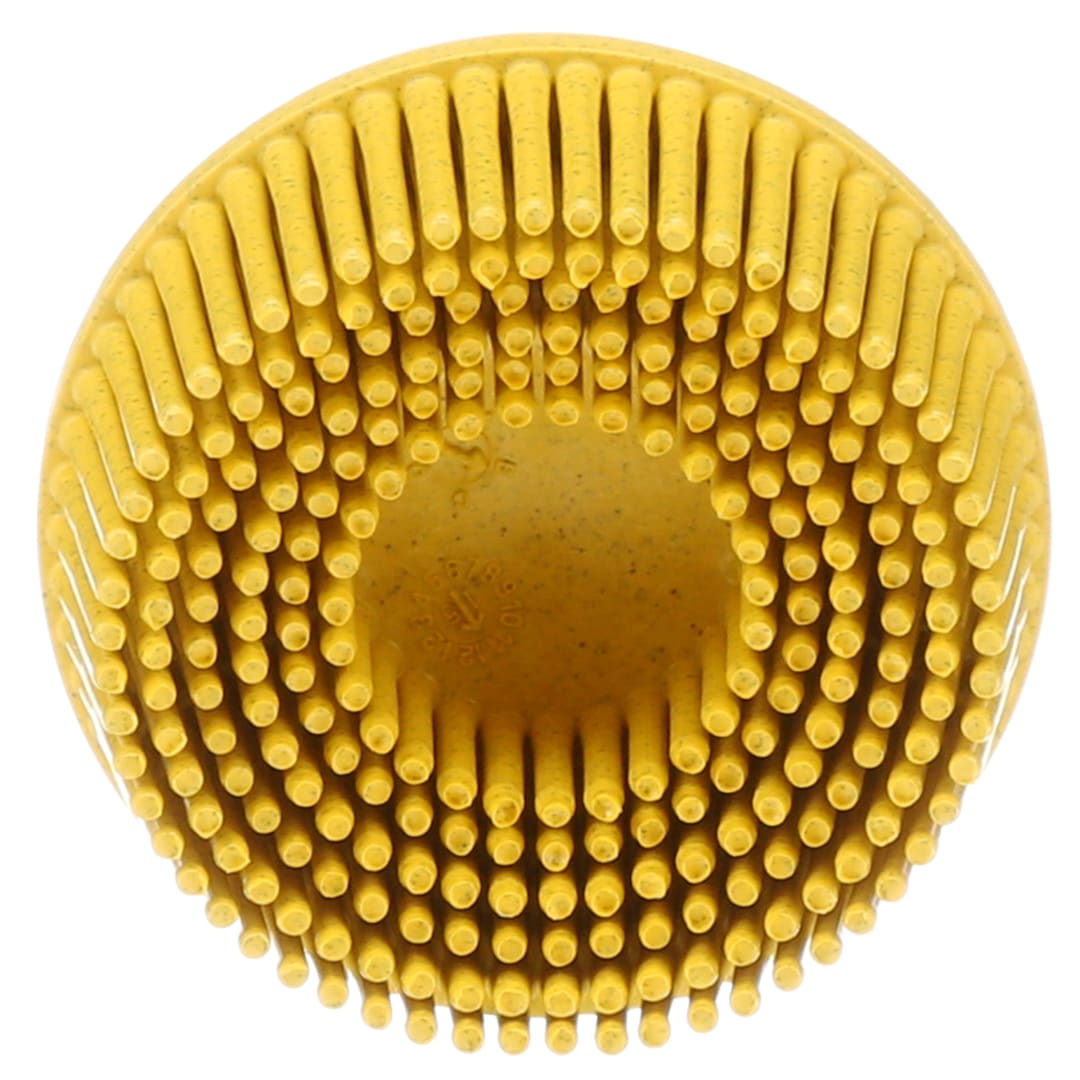 3M™ RD-ZB  Roloc Bristle Disc, Yellow, 07525, Ø 50 Roloc, P80