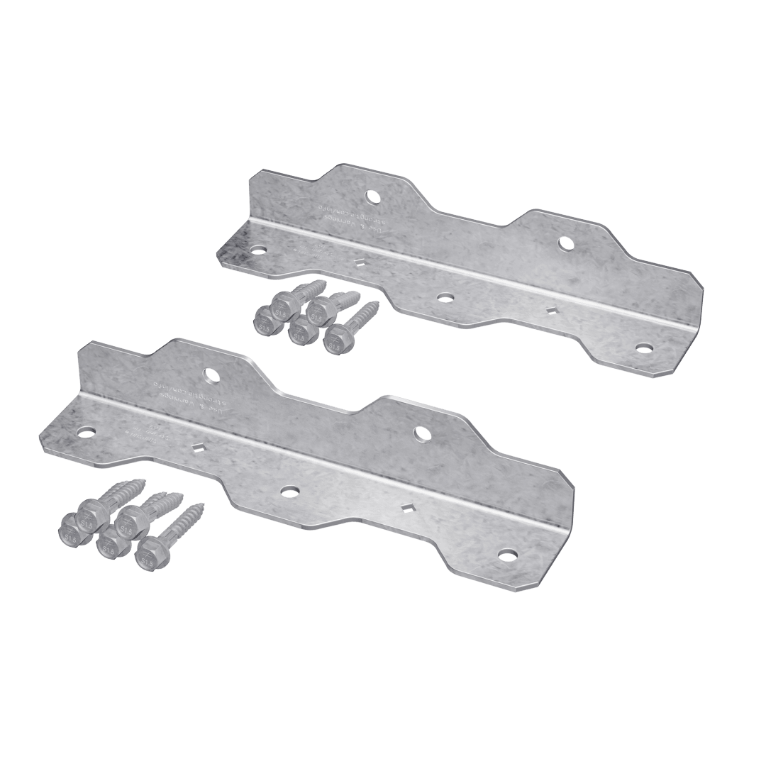 Simpson Strong-Tie TA9Z-R TA 8-1/4 in. 12-Gauge ZMAX® Galvanized Staircase Angle