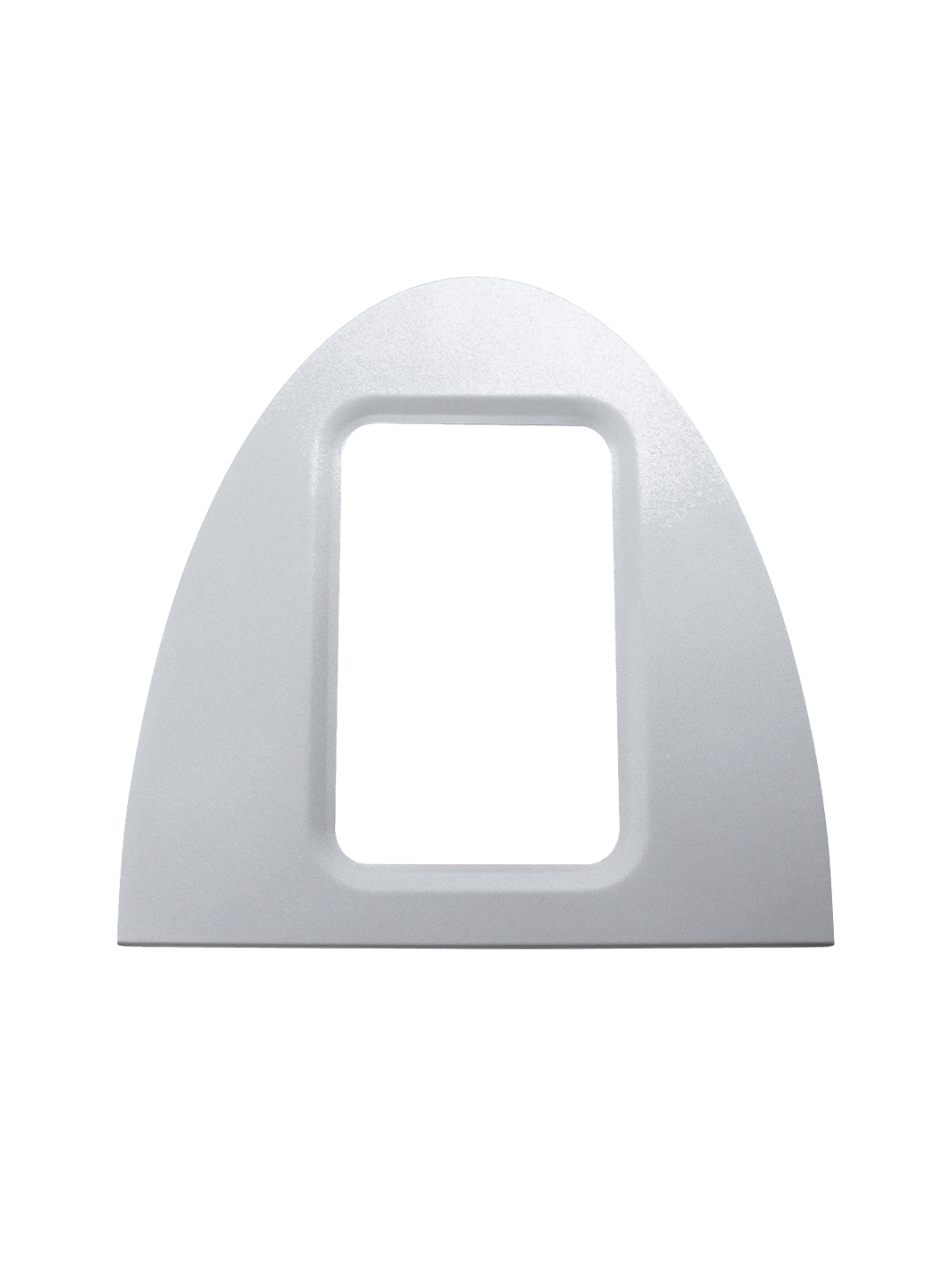  SPECTRUM - Single - Lid - Ellipse - Full - Sandtex Silver