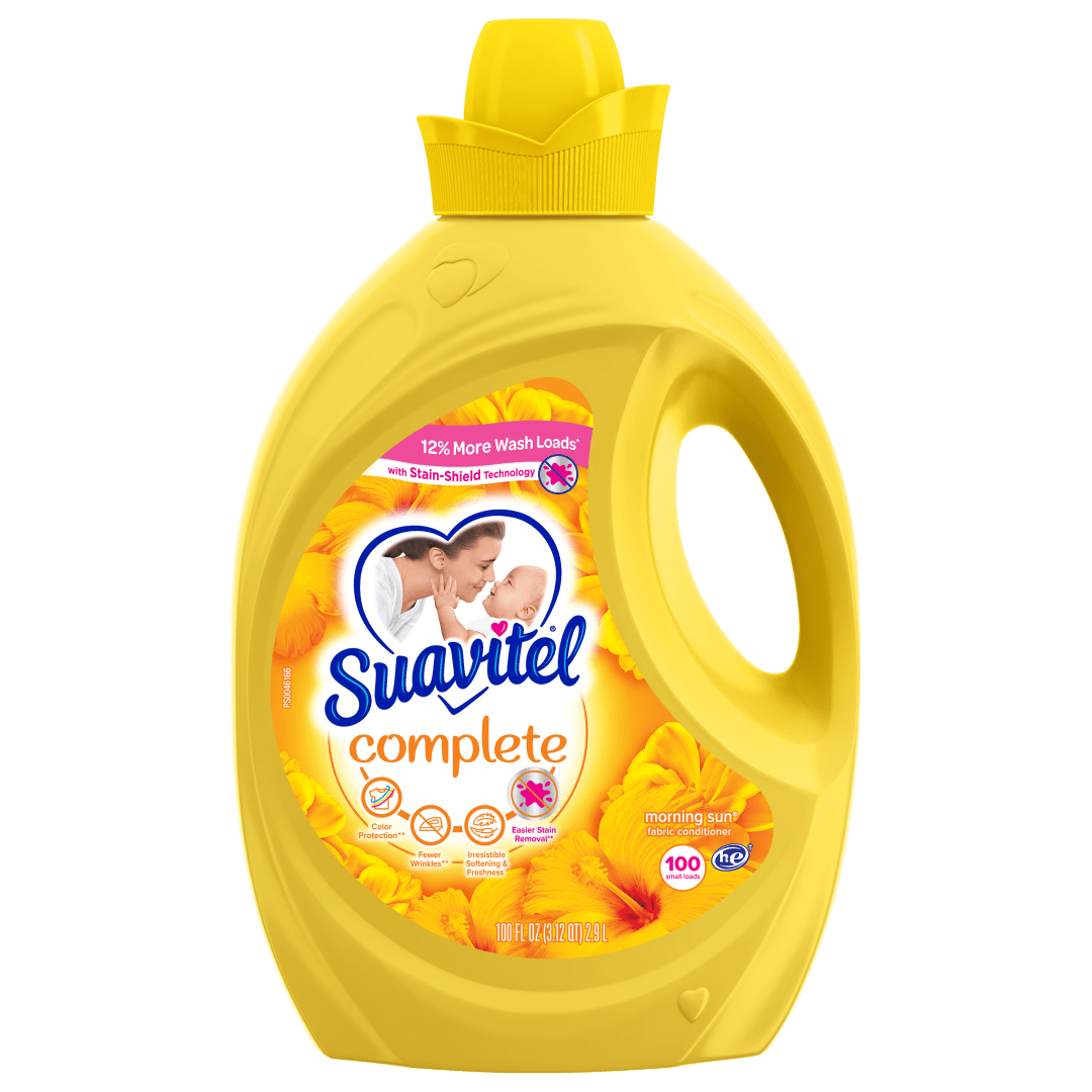 Suavitel Complete Fabric Conditioner, Morning Sun, 100 oz
