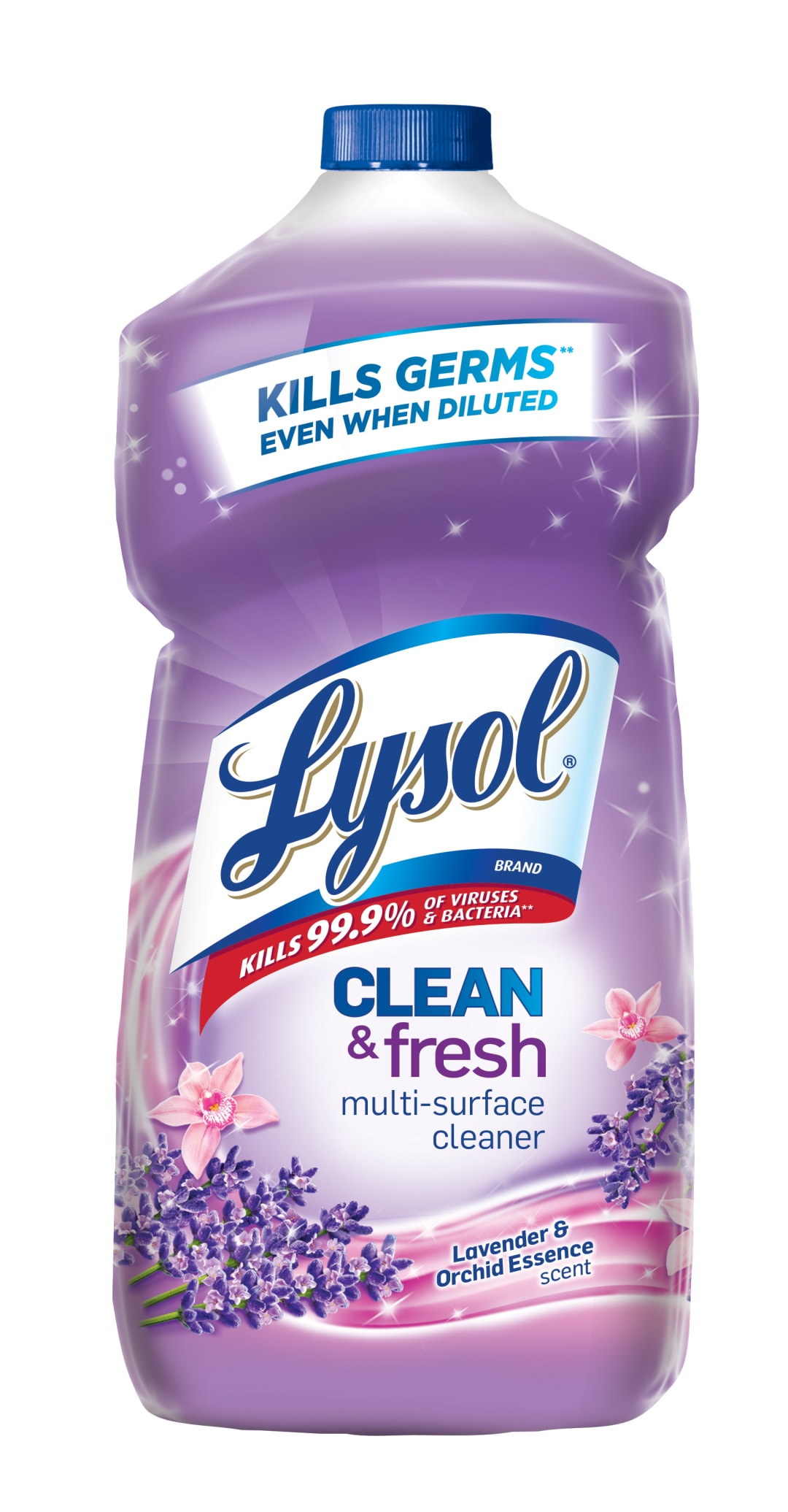 LYSOL® Clean & Fresh Multi-Surface Cleaner - Pourable Lavender & Orchid Essence 9/40 oz.