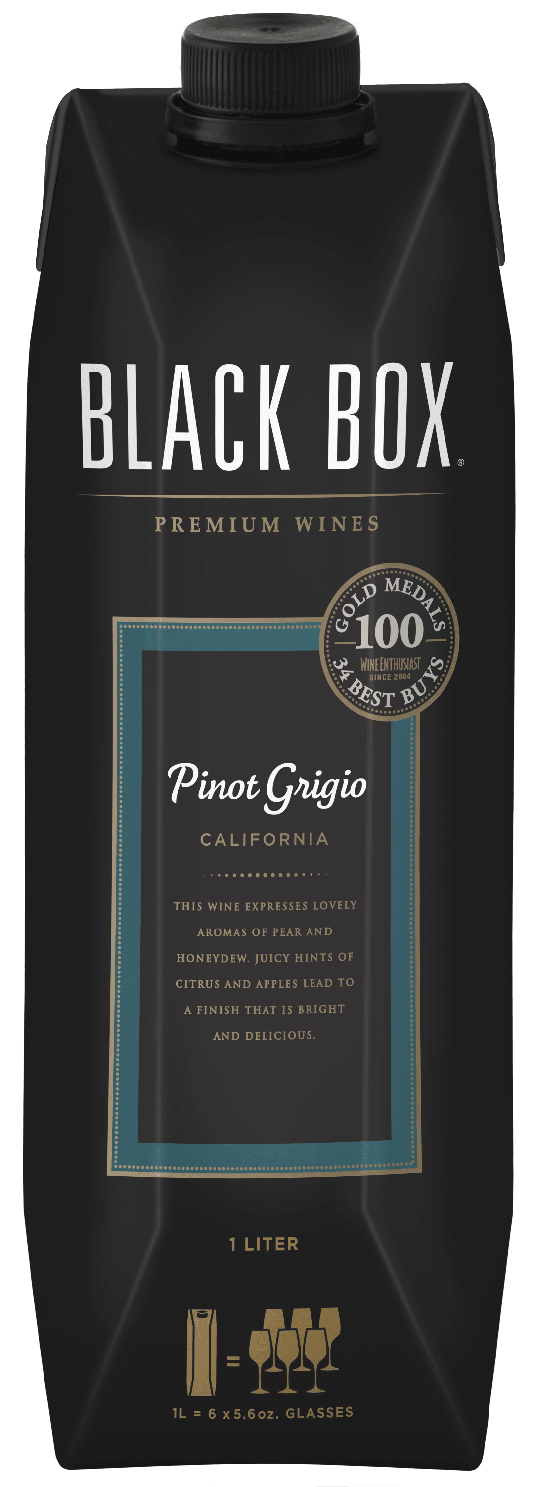 Black Box Pinot Grigio White Wine 1L Box
