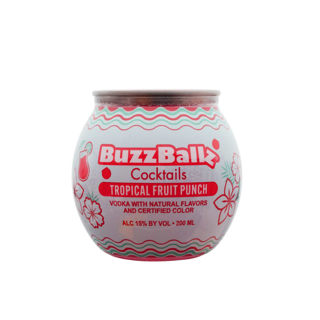 BuzzBallz Tropical Punch Cocktail 200ml 30 Proof